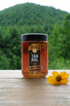 Tanbal Petekli Süzme Bal 1 KG Cam Kavanoz