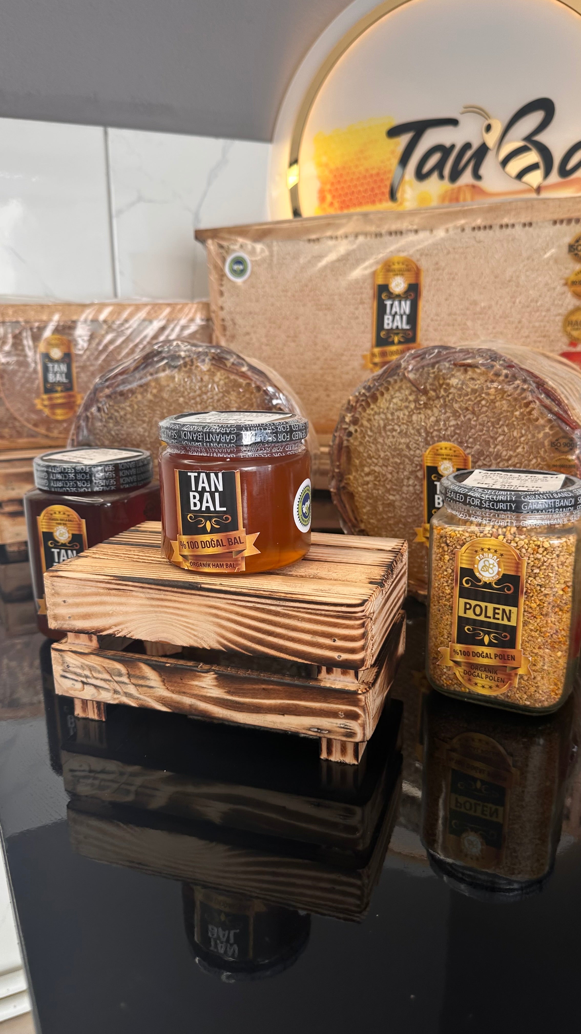 Tanbal Organik Süzme Yayla Balı (480 GR)