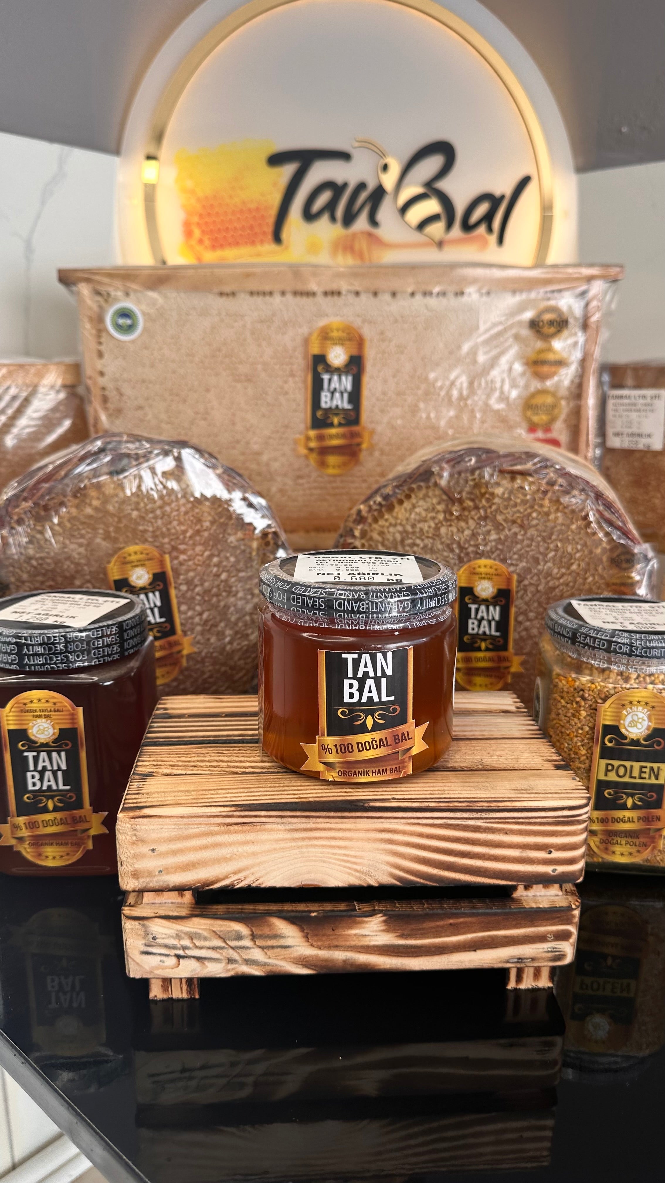 Tanbal Organik Süzme Yayla Balı (480 GR)