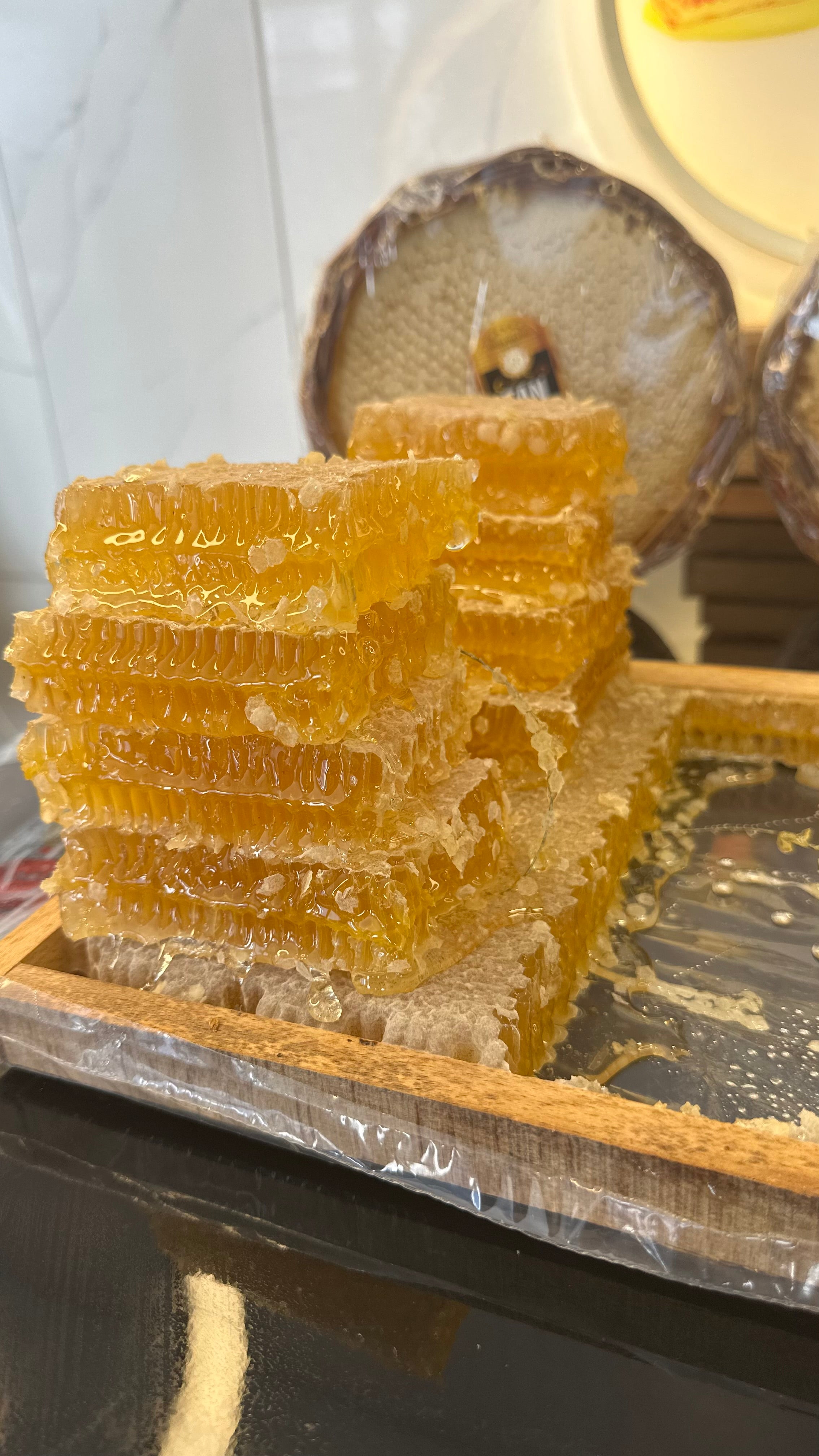 Tanbal Sarı Seri Gurme Petekli Bal