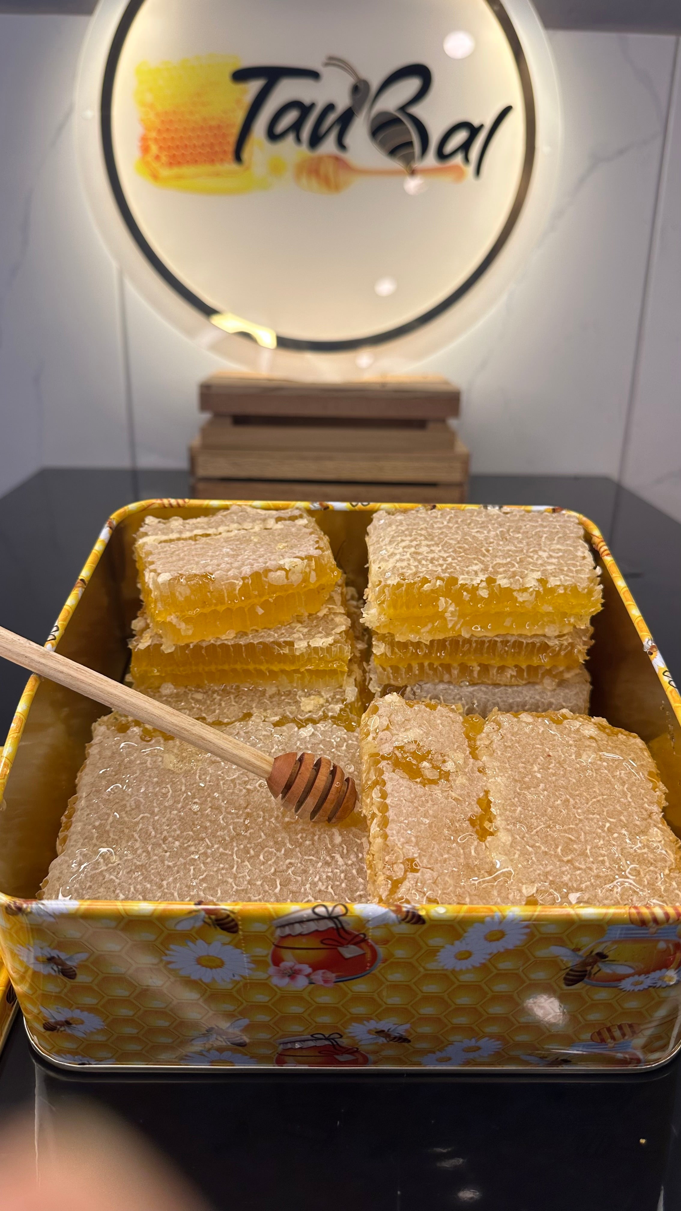 Tanbal Sarı Seri Gurme Petekli Bal