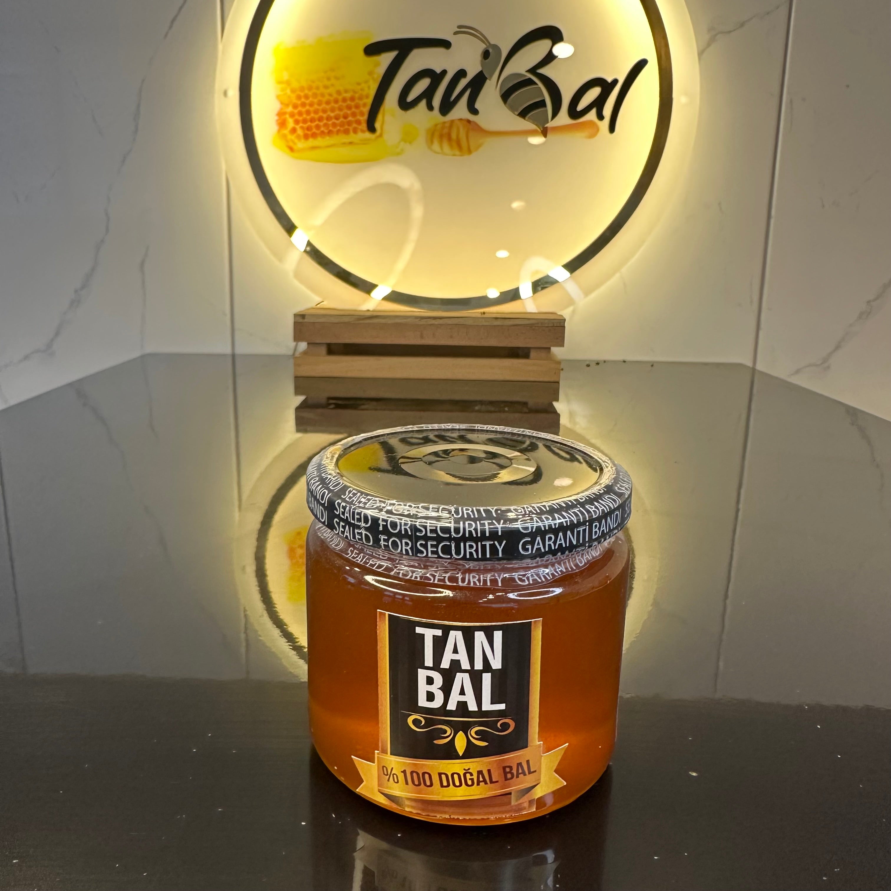 Tanbal Organik Süzme Yayla Balı (480 GR)