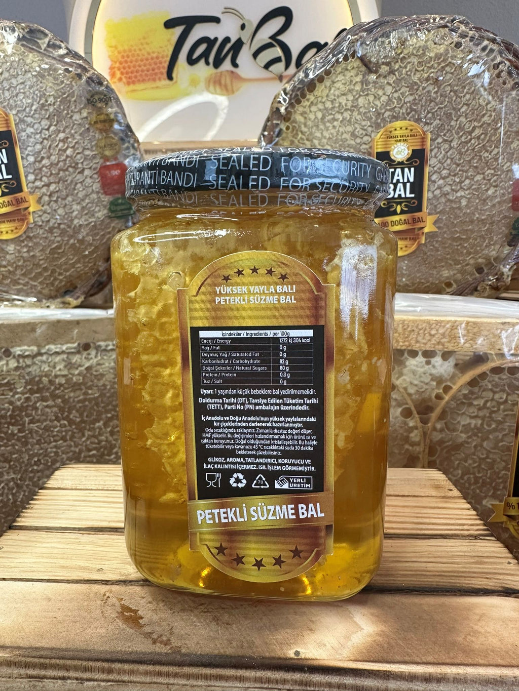 Tanbal Premium Karakovan Süzme Bal (1 KG)