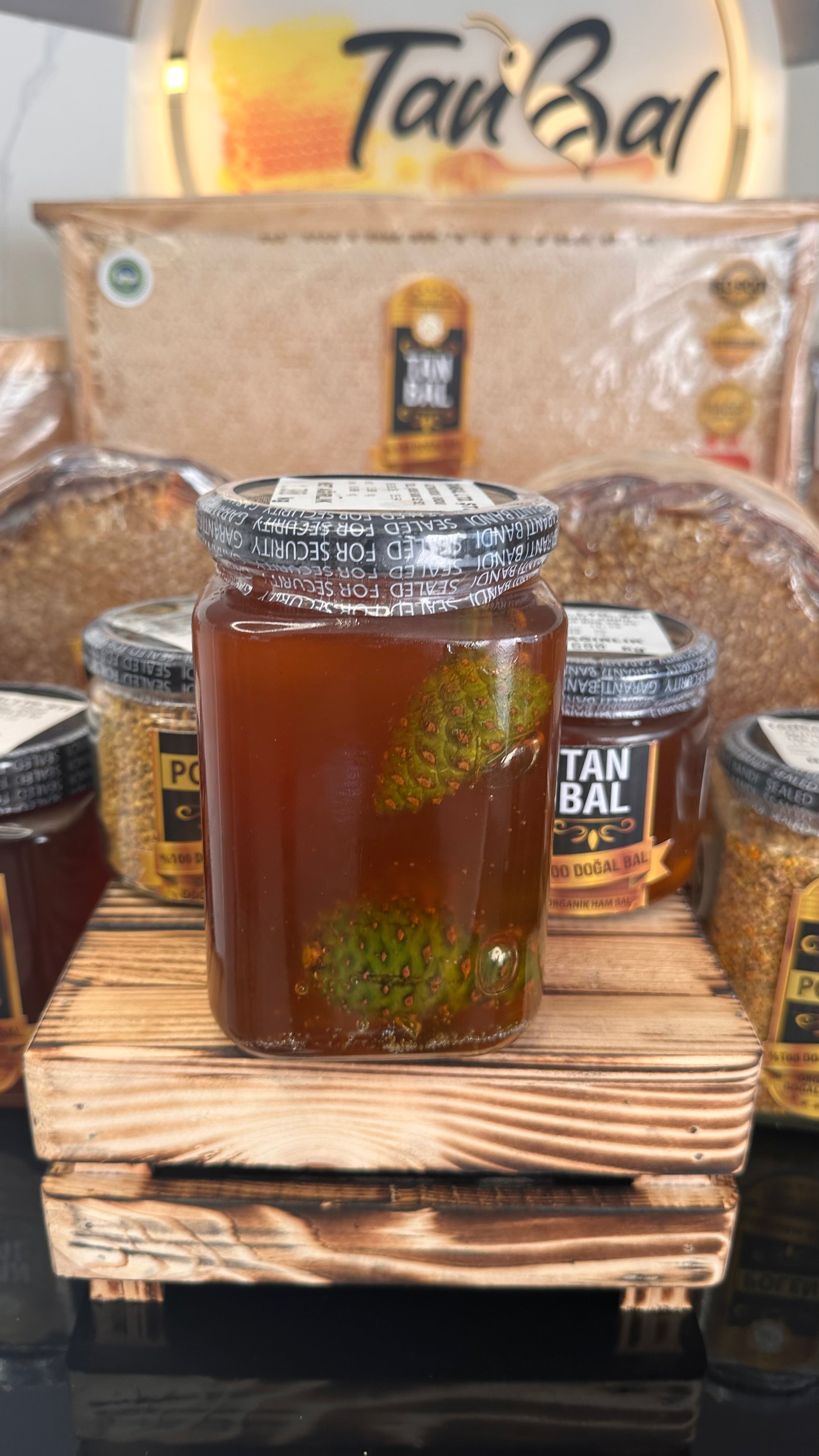 Tanbal Çam Kozalaklı Süzme Bal (1.2 KG)