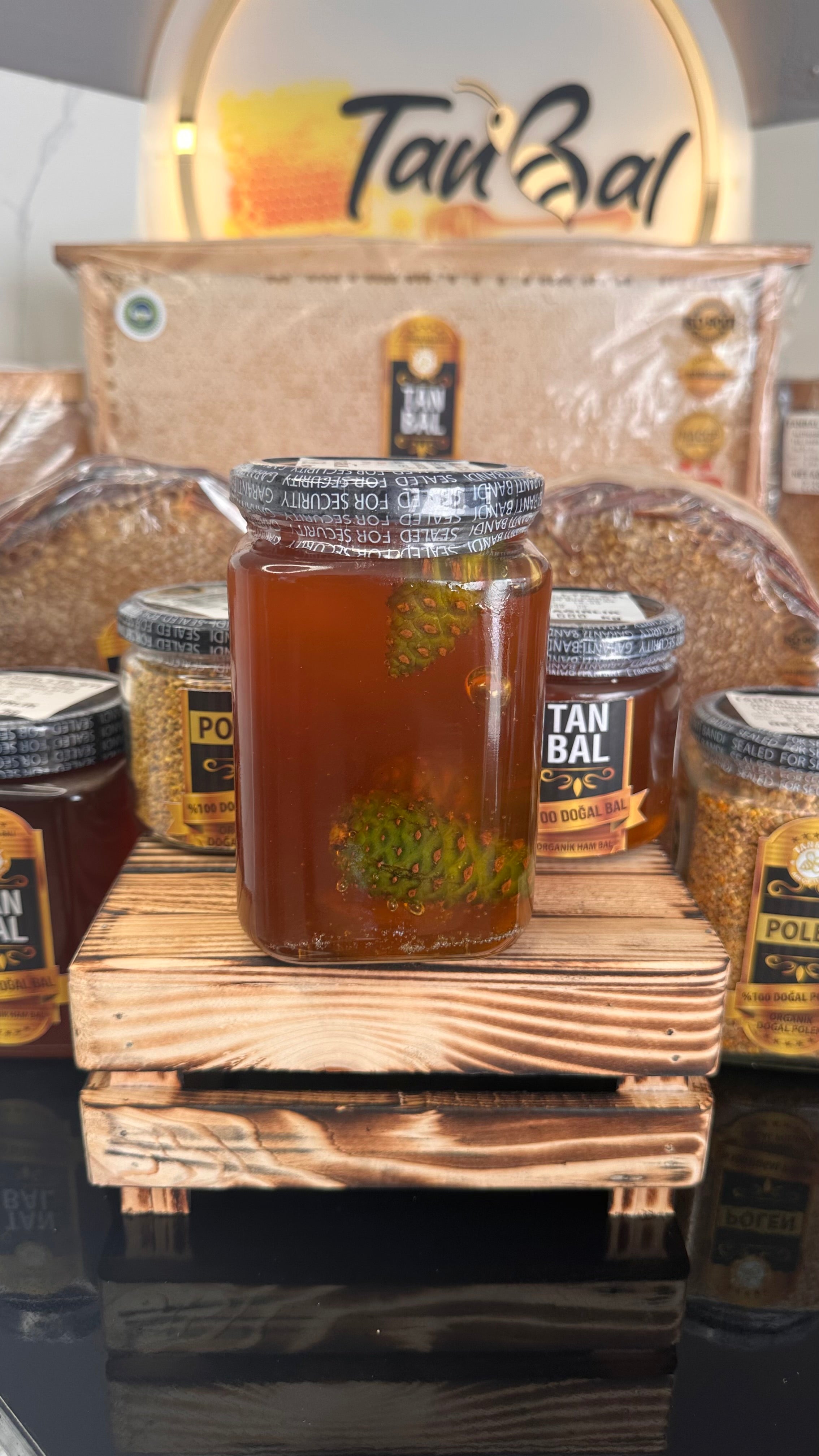 Tanbal Çam Kozalaklı Süzme Bal (1.2 KG)