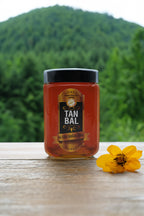 Tanbal Organik Süzme Bal 1 KG Cam Kavanoz