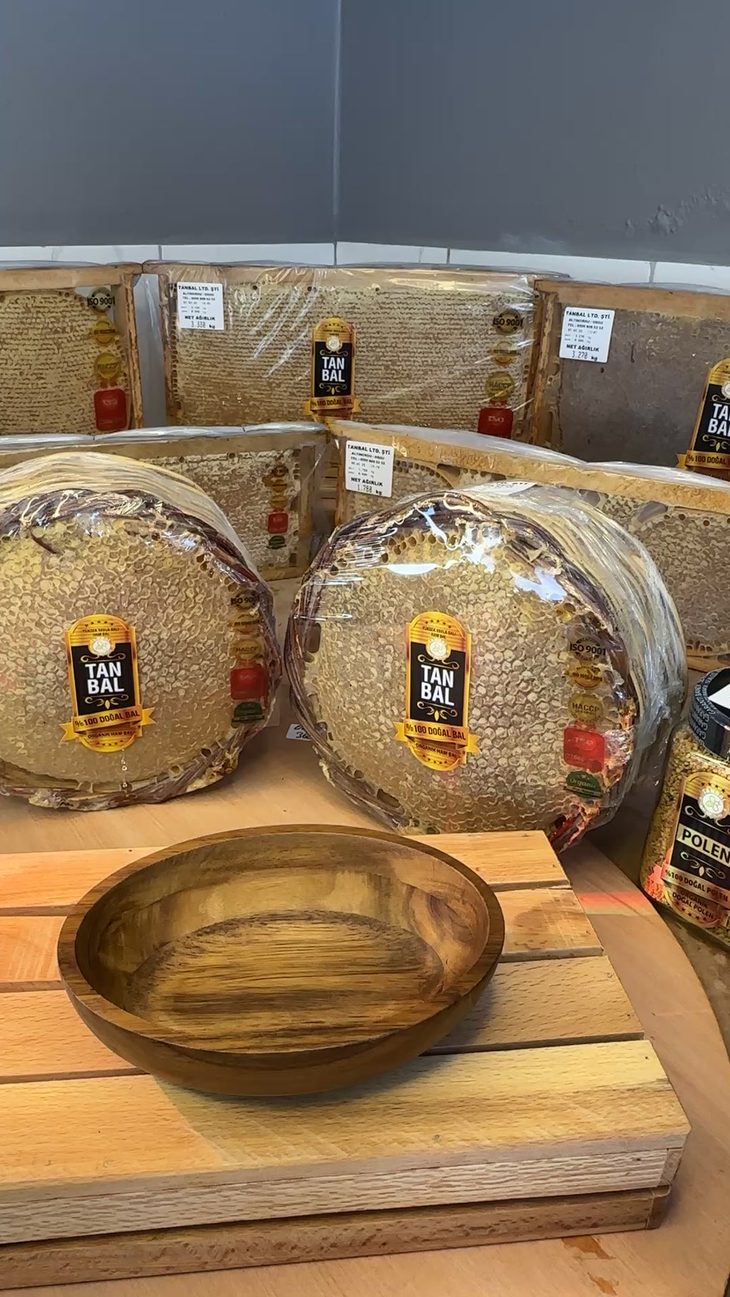 Tanbal Organik Arı Poleni 500 GR Cam Kavanoz