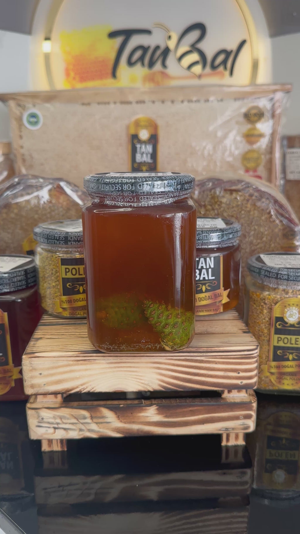 Tanbal Çam Kozalaklı Süzme Bal (1.2 KG)