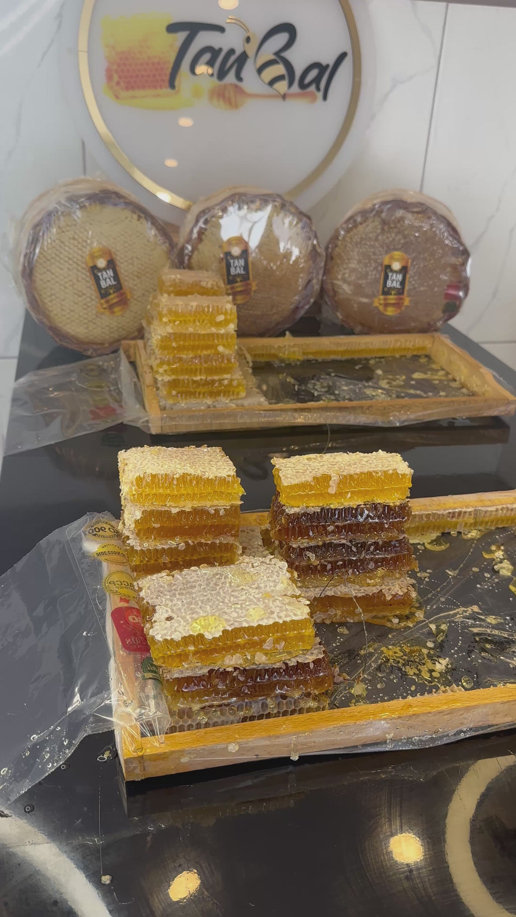 Tanbal Kırmızı Seri Petekli Bal